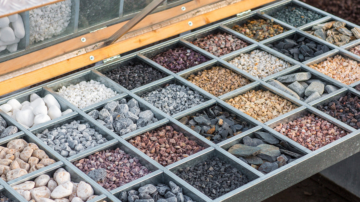 Baustofflager Zierkiese-Auswahl von  zierkiese.de