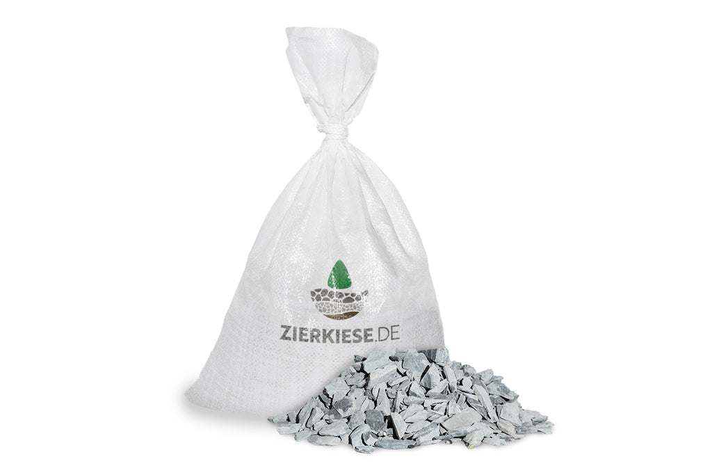Canadian Slate Schiefersplitt schwarz anthrazit