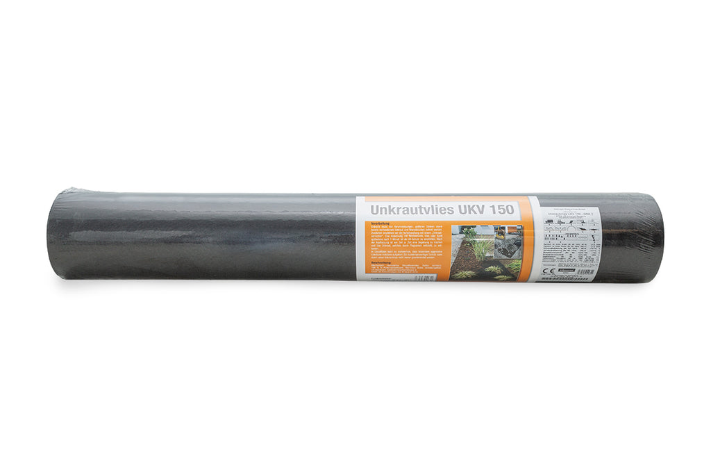 Unkrautvlies Gartenvlies 1 x 25 Meter wasserdurchlässig 150 g GRK 3