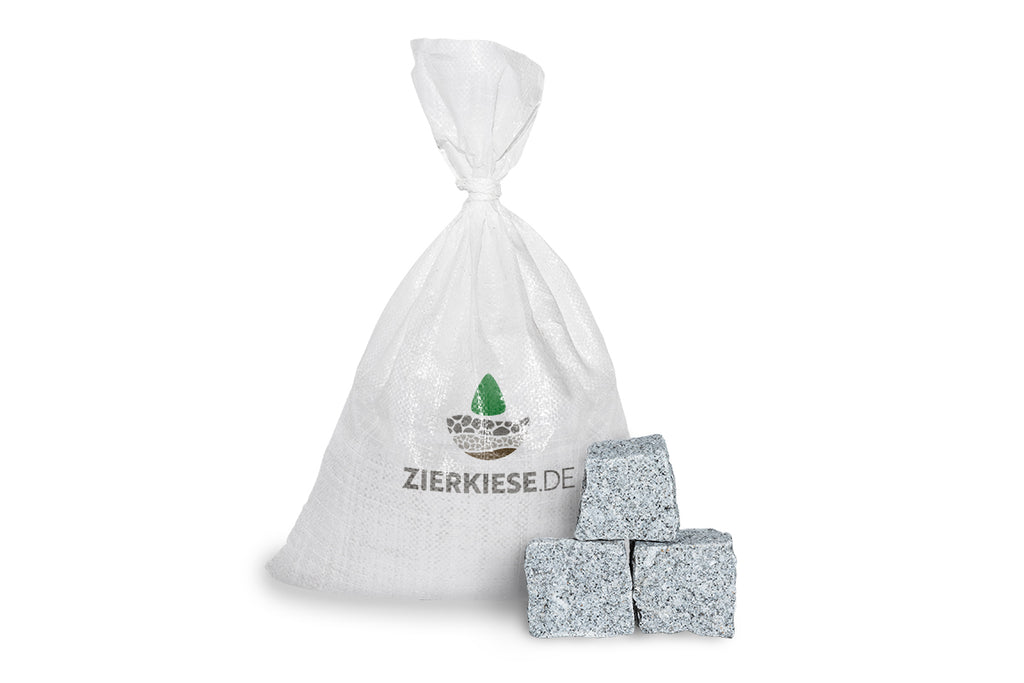 Granit Kopfsteinpflaster gespalten