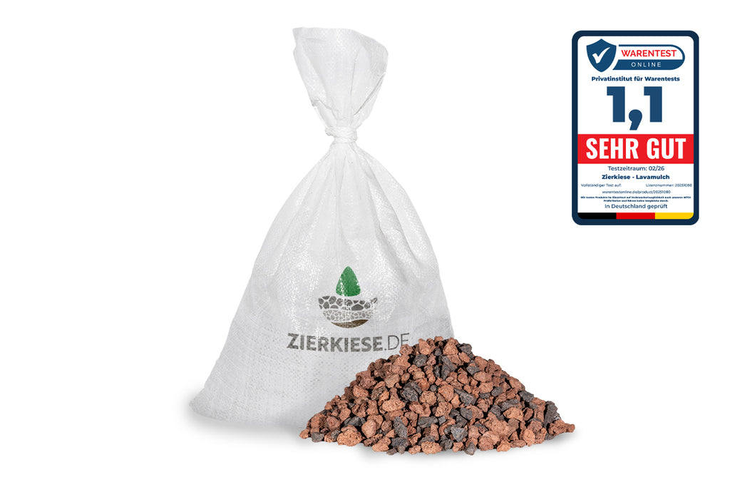 Lavamulch Farbmix schwarz-rot