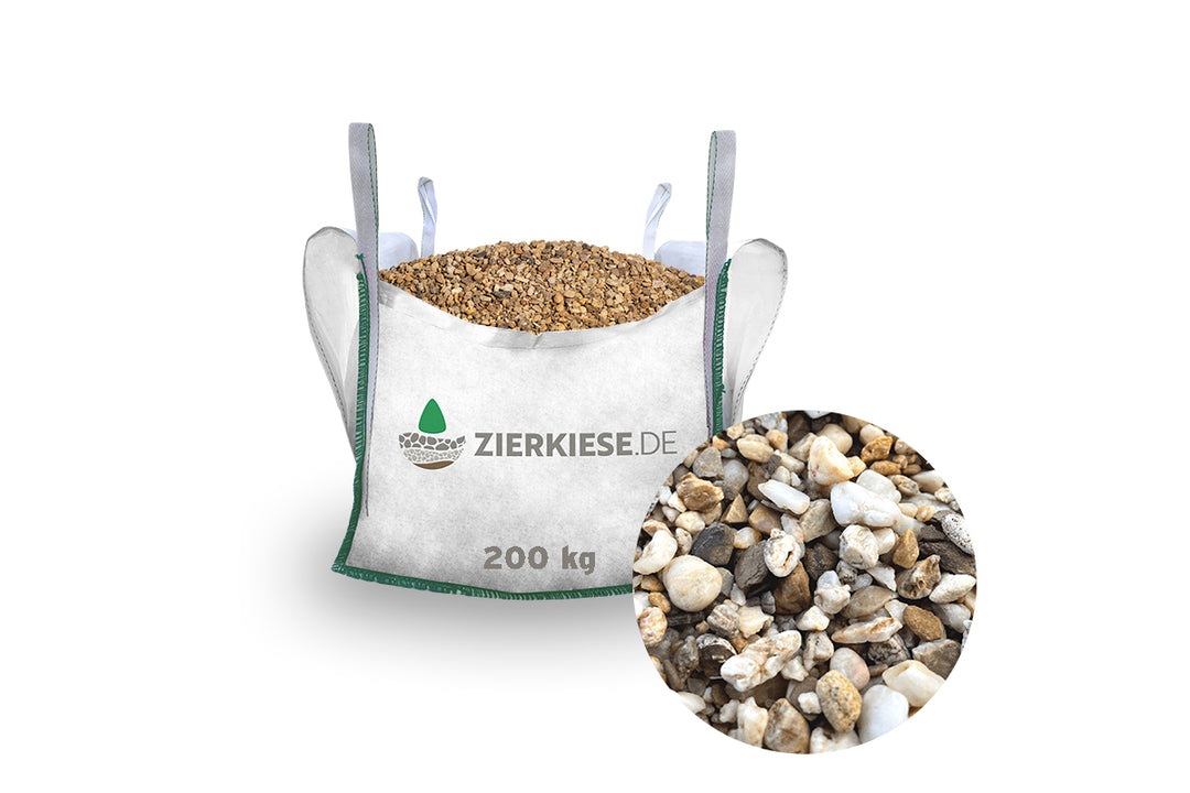 Rundkies Drainage Kies gewaschen 2-8 und 8-16 mm DIN EN 12620