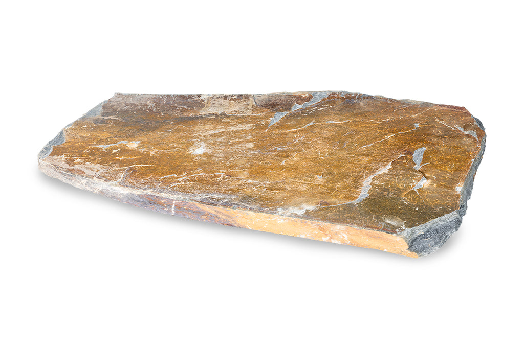 Trittstein Schiefer multicolor gespalten Step Stone