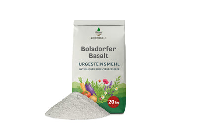 20 kg Beutel -- Graues Urgesteinsmehl - Zierkiese.de